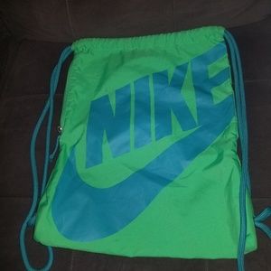 Nylon Nike backpack